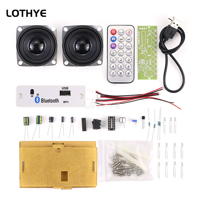 Diy Wearable Electronics - Mini Amplifier Audio Bluetooth 3W*2 Speaker