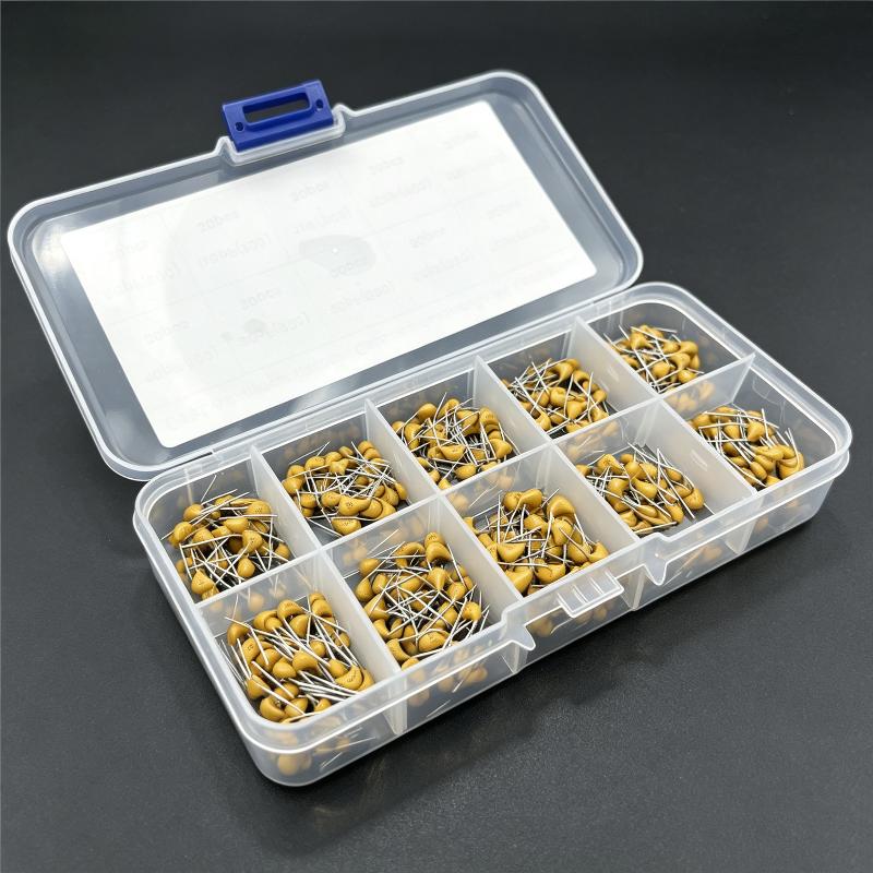 Diy Guitar Electronics - 300PCS Ceramic Capacitor Assortment Kit 10