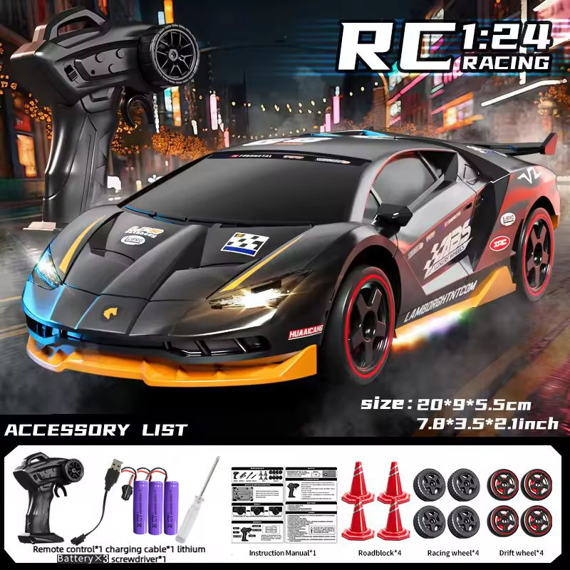 Diy Rc Electronics - 1/24 4WD RC Drift Car 2.4GHz