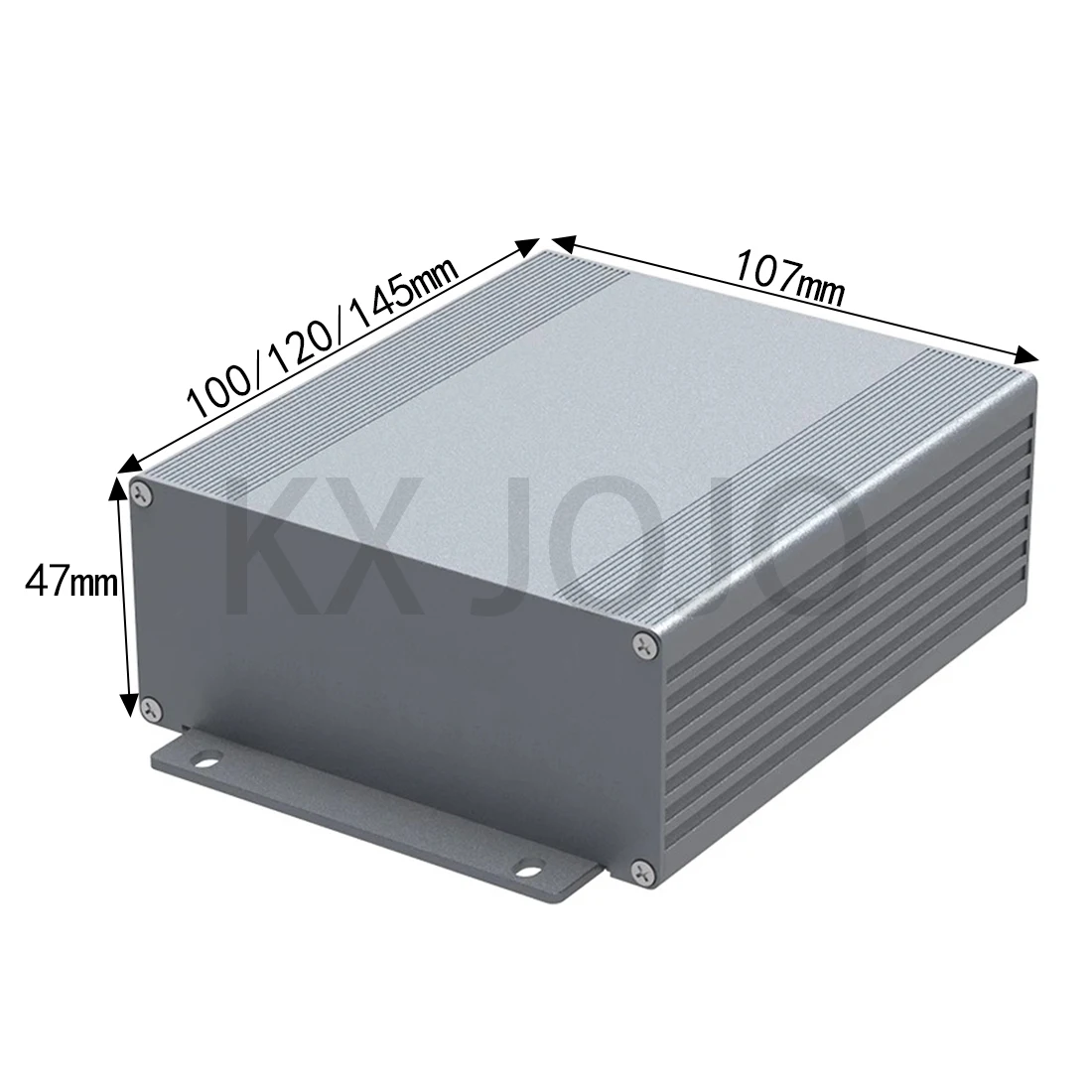 Diy Enclosure For Electronics - Aluminum Enclosure 107*47*100/120/145mm Split Case Silver/Grey/Black