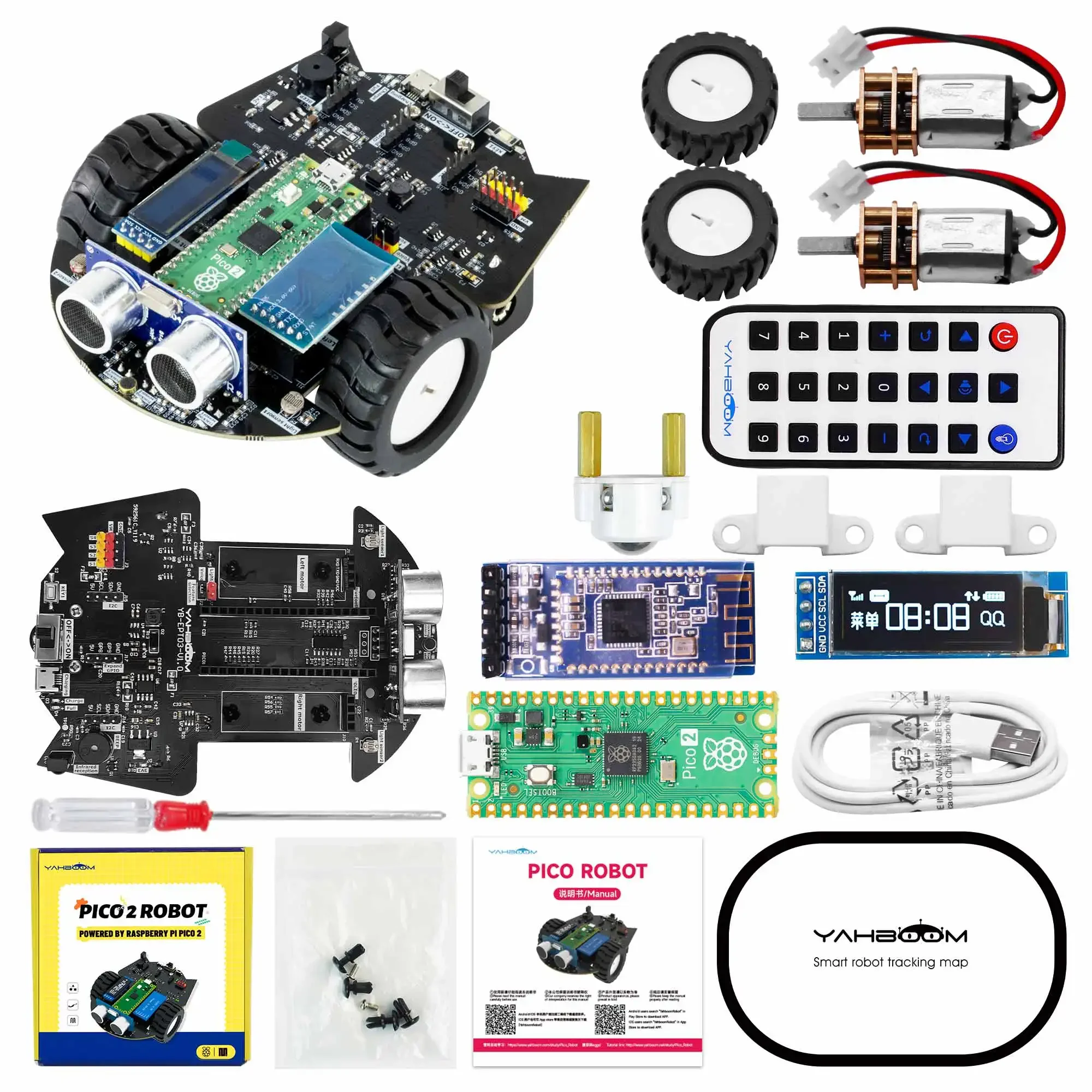 Yahboom Raspberry Pi Pico 2 Ro - Diy Electronics Kits ulasan dan harga