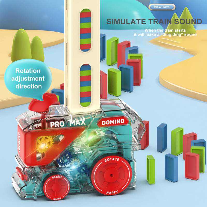 Automatic Laying Domino Train  - Diy Electronics Starter Kit ulasan dan harga