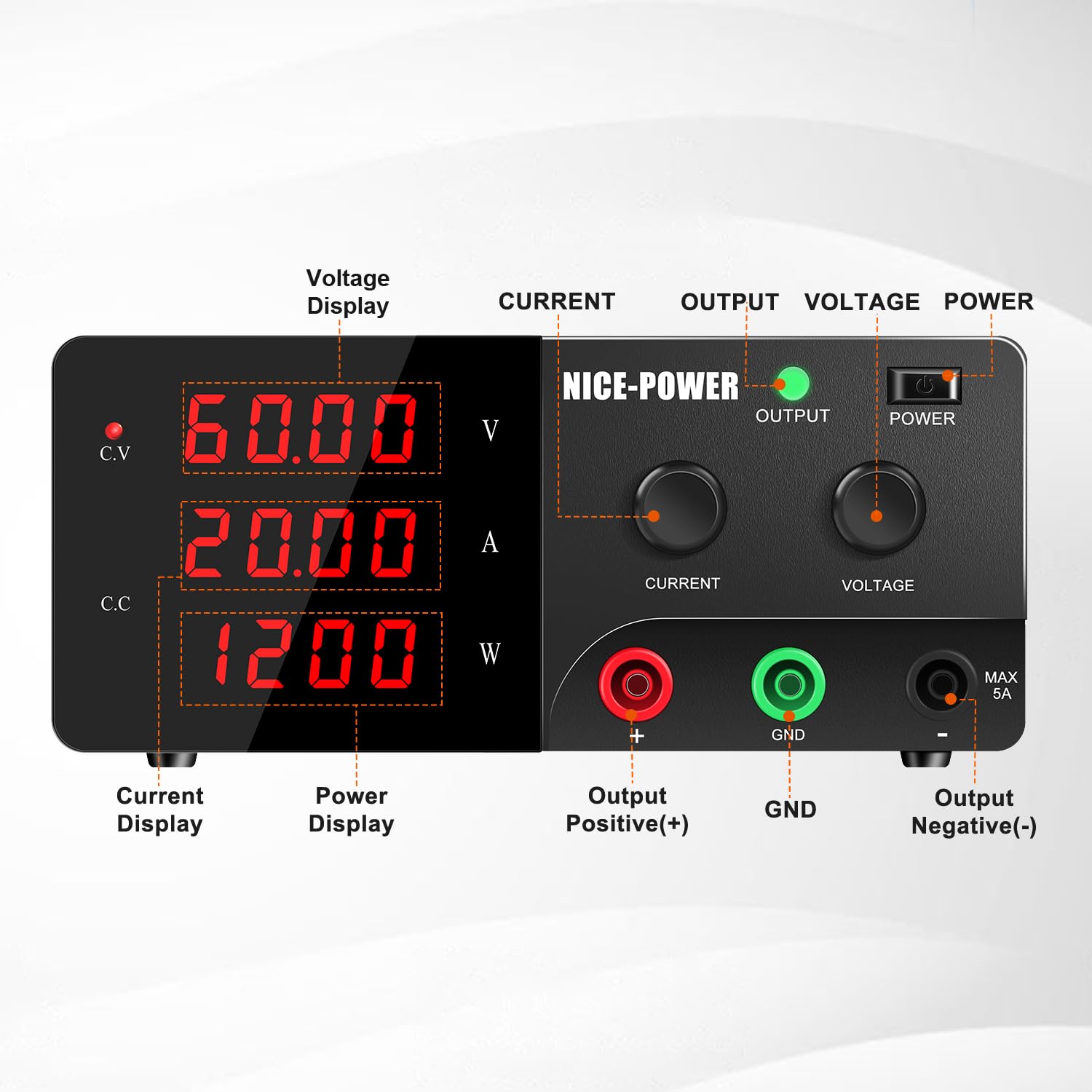 NICE-POWER DC Power Supply Var - Dc Power Supply Variable ulasan dan harga