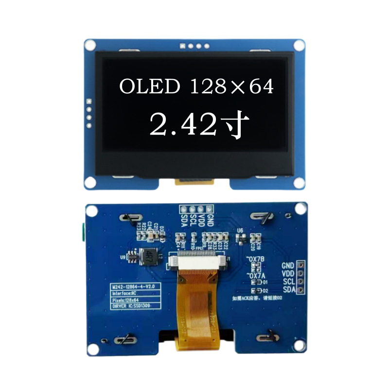 CYD 2.42-Inch OLED Screen 4-pi - Oled Display Module ulasan dan harga