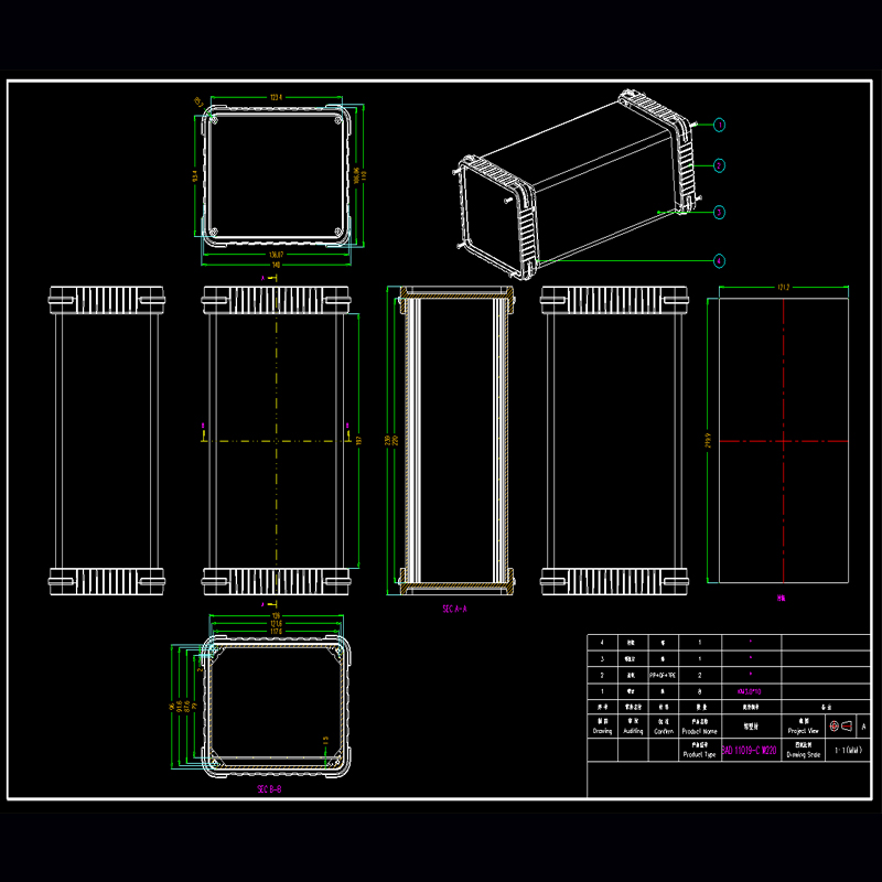 Aluminum Junction Box DIY Elec - Diy Enclosure For Electronics ulasan dan harga