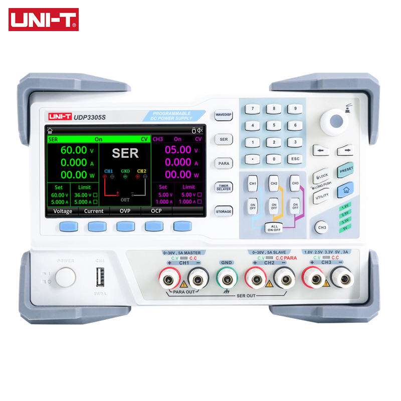 UNI-T Programmable DC Power Su - Dc Power Supply Variable ulasan dan harga