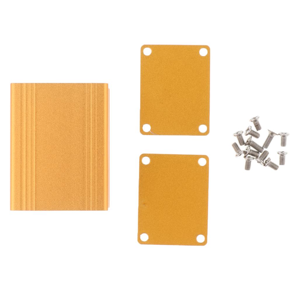 Aluminium Box Electronic Compa - Diy Enclosure For Electronics ulasan dan harga