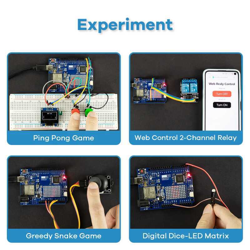 UNO R4 WiFi Compatible Develop - Diy Electronics Starter Kit ulasan dan harga