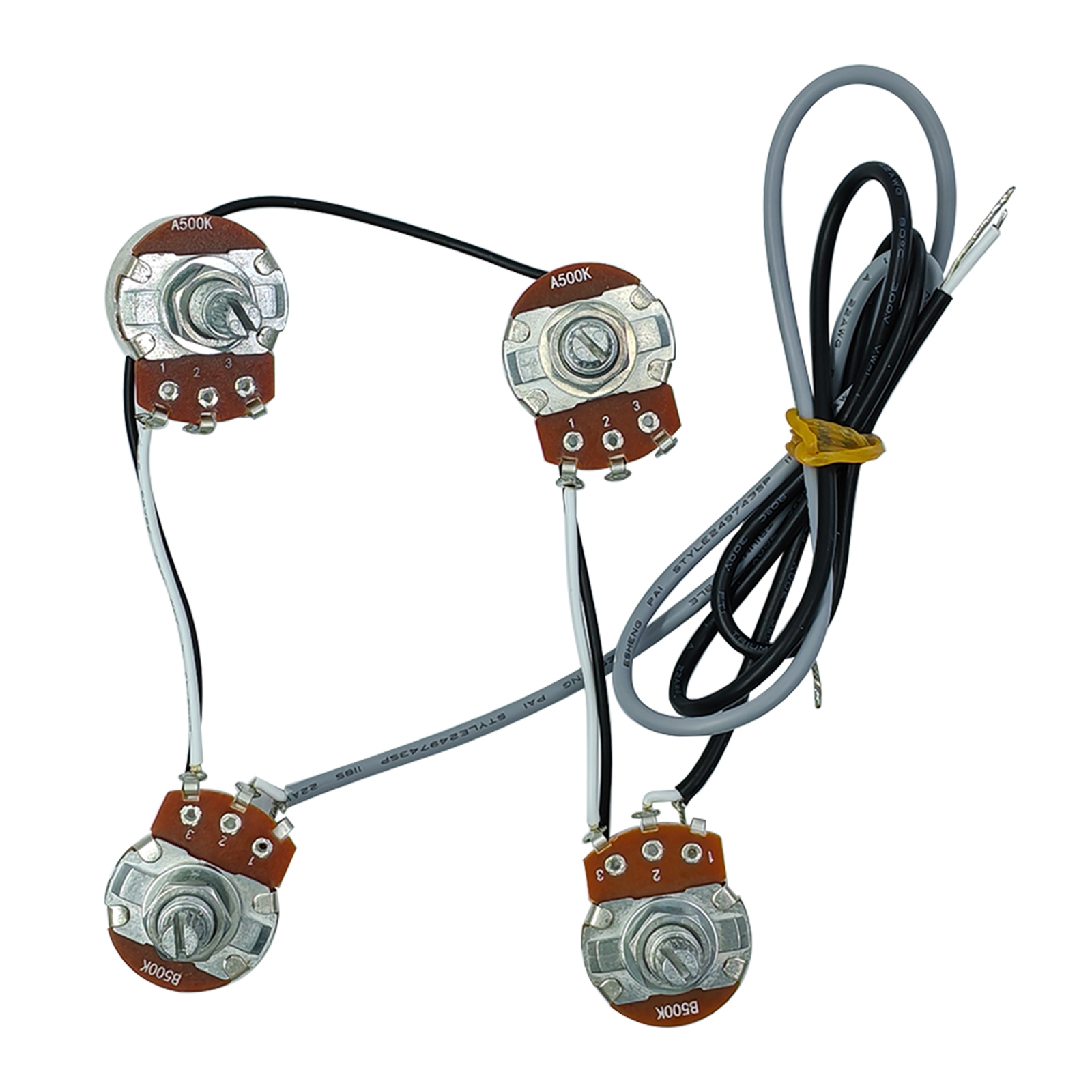 PHRILM Guitar Pre-Wired Harnes - Diy Guitar Electronics ulasan dan harga