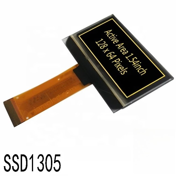 1.54 Inch Yellow OLED Display  - Oled Display Module ulasan dan harga