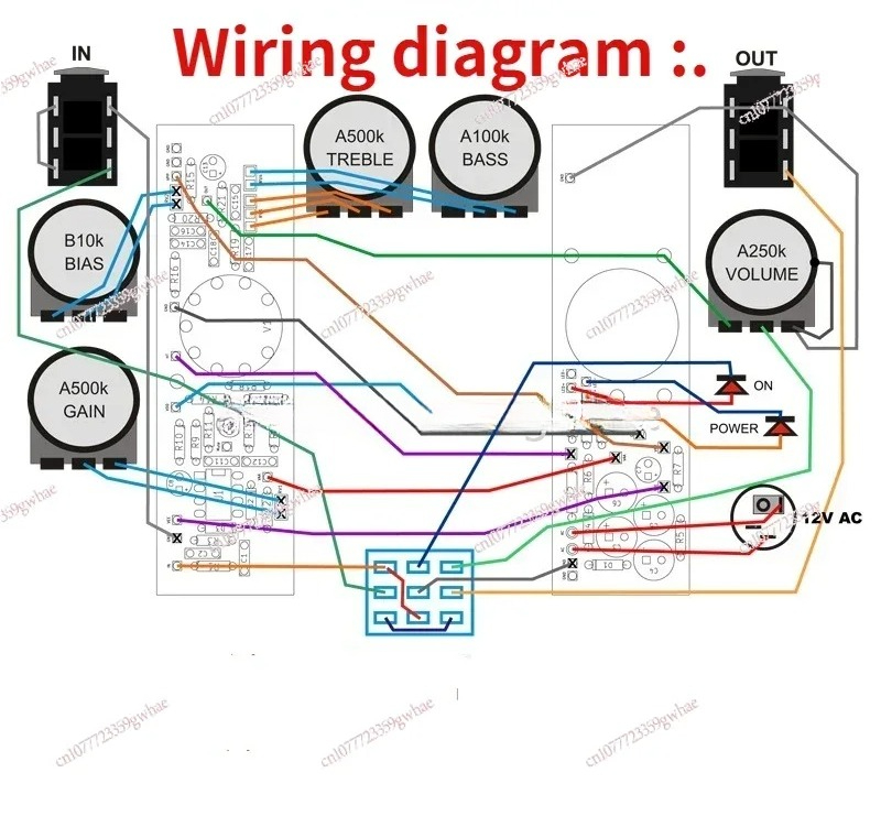 BK Electronic Tube Driver Copy - Diy Guitar Electronics ulasan dan harga