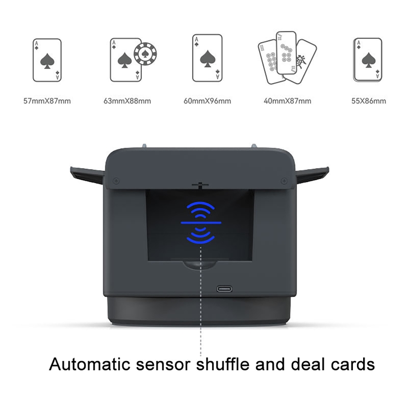 360° Fully Automatic Card Shuf - Oled Display Module ulasan dan harga