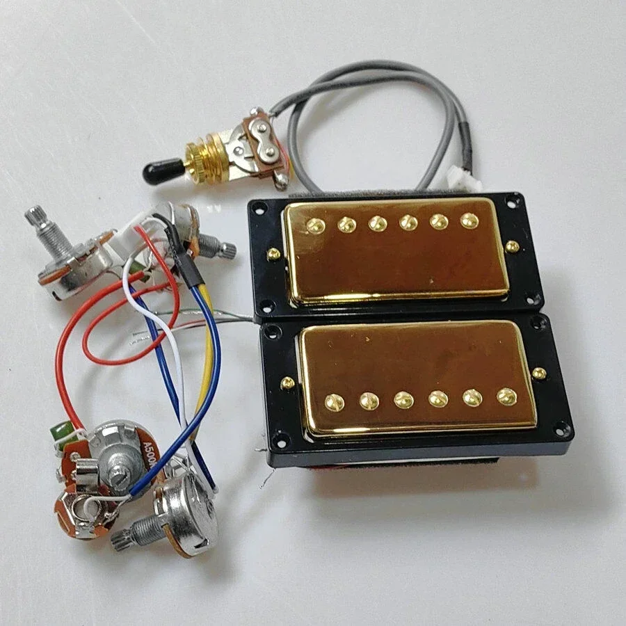 Guitar Humbucker Pickups 4C 1  - Diy Guitar Electronics ulasan dan harga