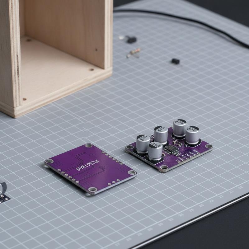 NEW 24Bit PCM1808 Stereo ADC M - Diy Electronic Components ulasan dan harga