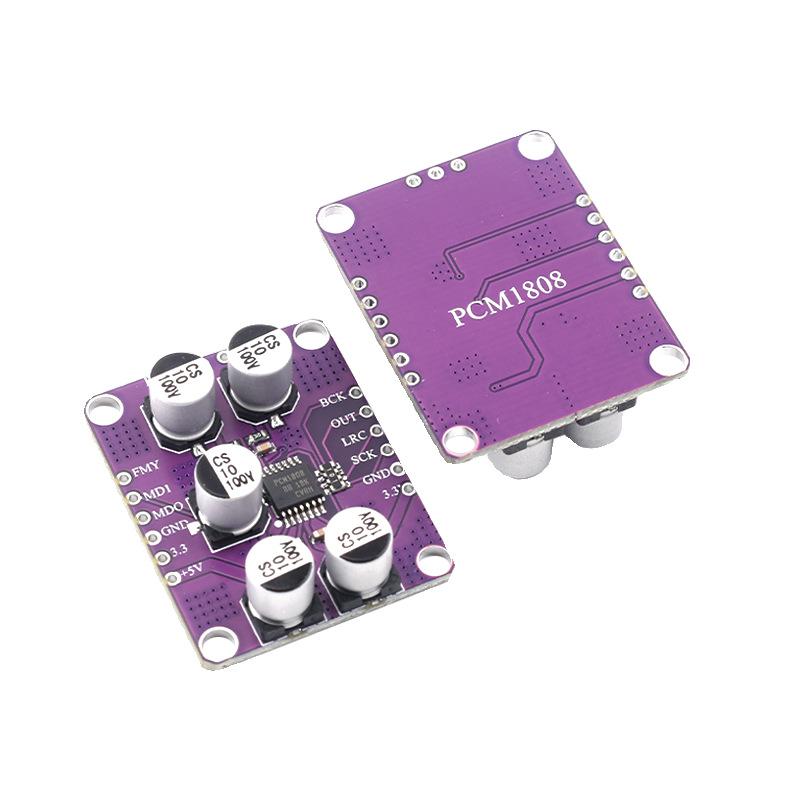 NEW 24Bit PCM1808 Stereo ADC M - Diy Electronic Components ulasan dan harga