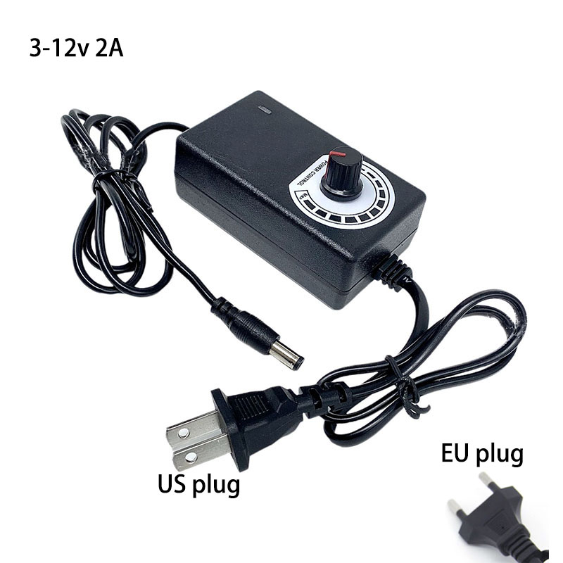 UK AU plug 3V–12V 5V 6V 9v 12v - Dc Power Supply Variable ulasan dan harga