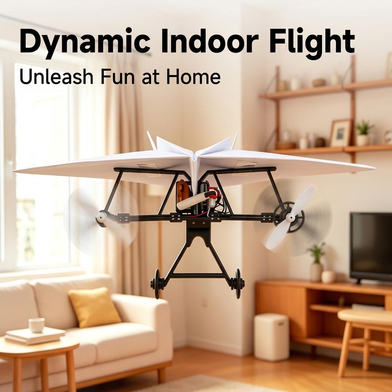 Mini RC Airplane DIY Kit ABS M - Diy Rc Electronics ulasan dan harga