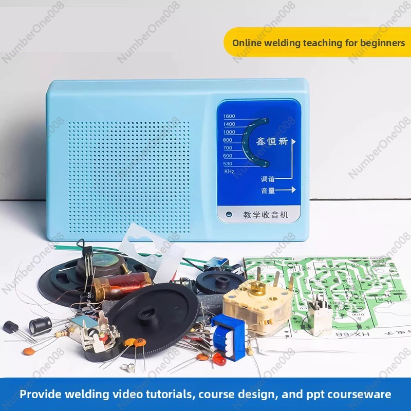6-Transistor AM Radio DIY Kit  - Diy Electronic Components ulasan dan harga