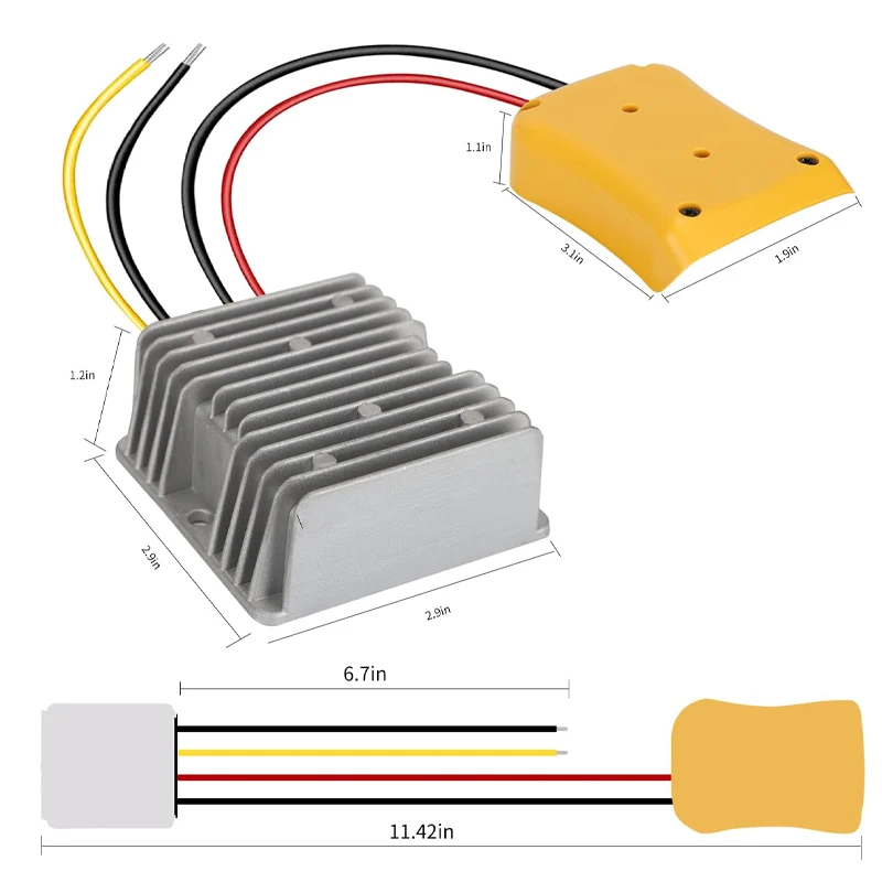 20V to 12V Step Down DC Voltag - Diy Electronics Starter Kit ulasan dan harga