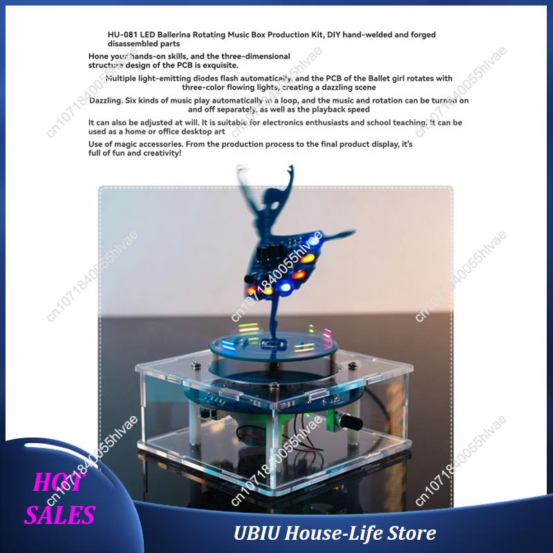 Rotating Music Box DIY Electro - Diy Electronics To Sell ulasan dan harga