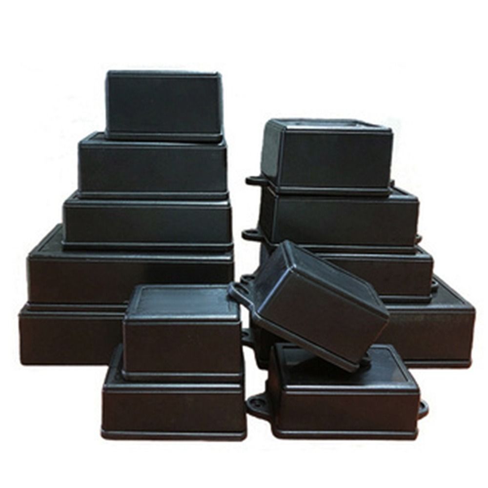 Black DIY ABS Plastic Electron - Diy Enclosure For Electronics ulasan dan harga