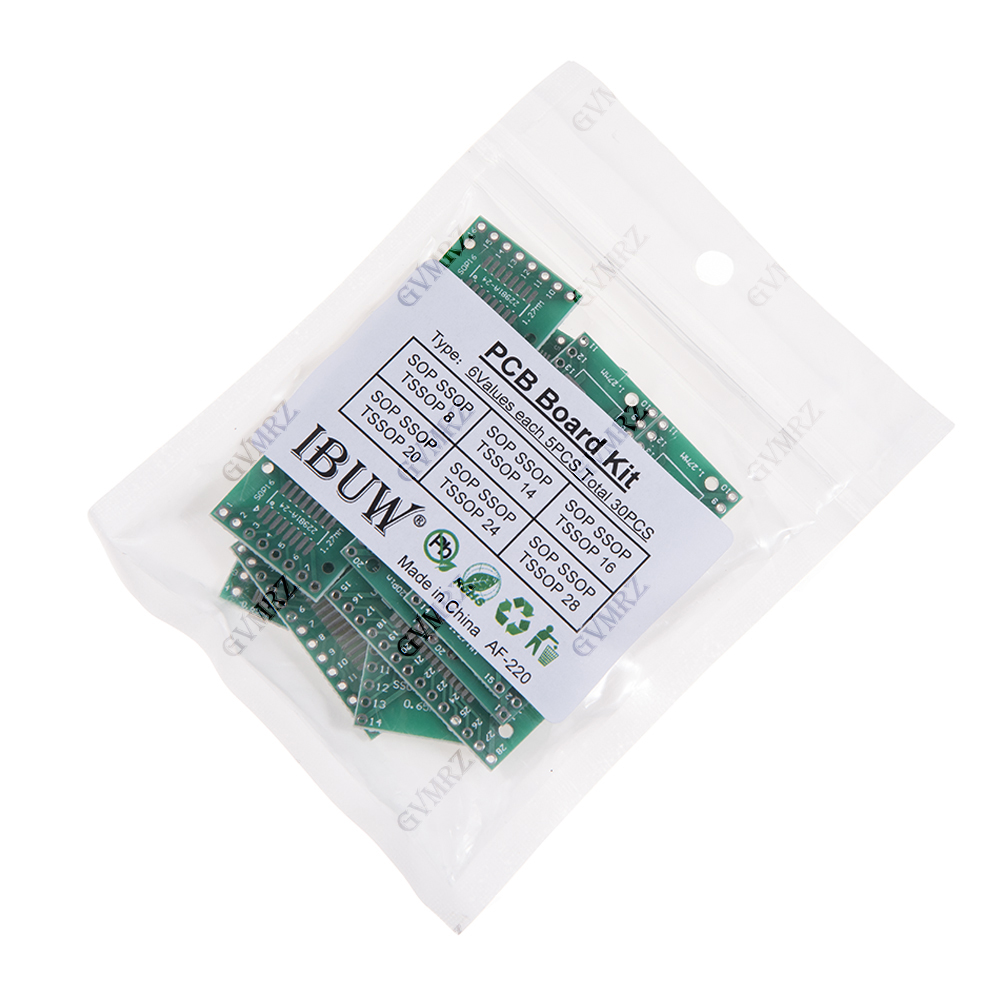 30PCS 6Values SOP SSOP TSSOP P - Diy Wearable Electronics ulasan dan harga
