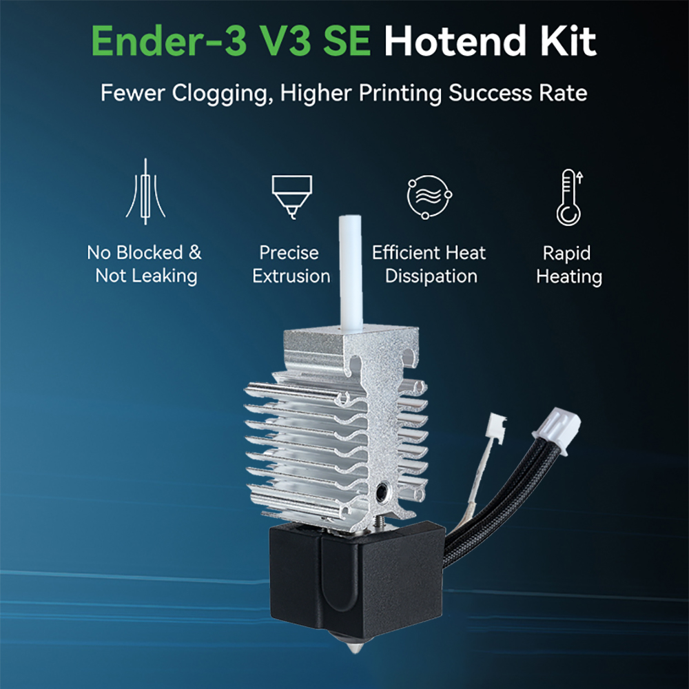 Creality Ender-3 V3 SE Hotend  - Creality Printer Ender 3 V3 ulasan dan harga