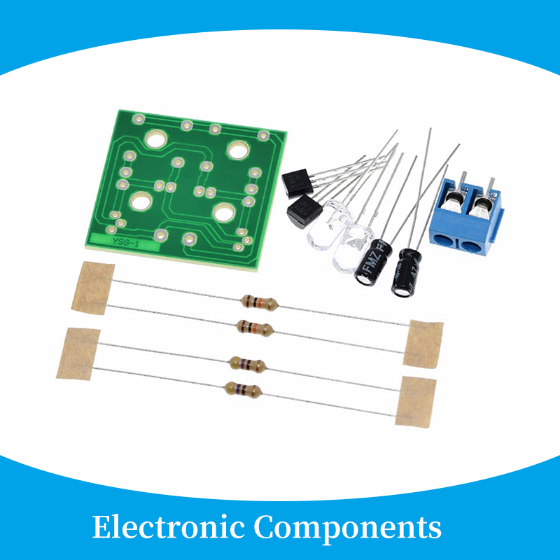 DIY Electronic Kit 5MM LED Fla - Diy Electronics For Beginners ulasan dan harga