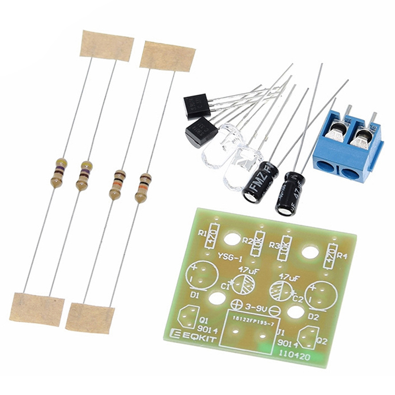 DIY Electronic Kit 5MM LED Fla - Diy Electronics For Beginners ulasan dan harga